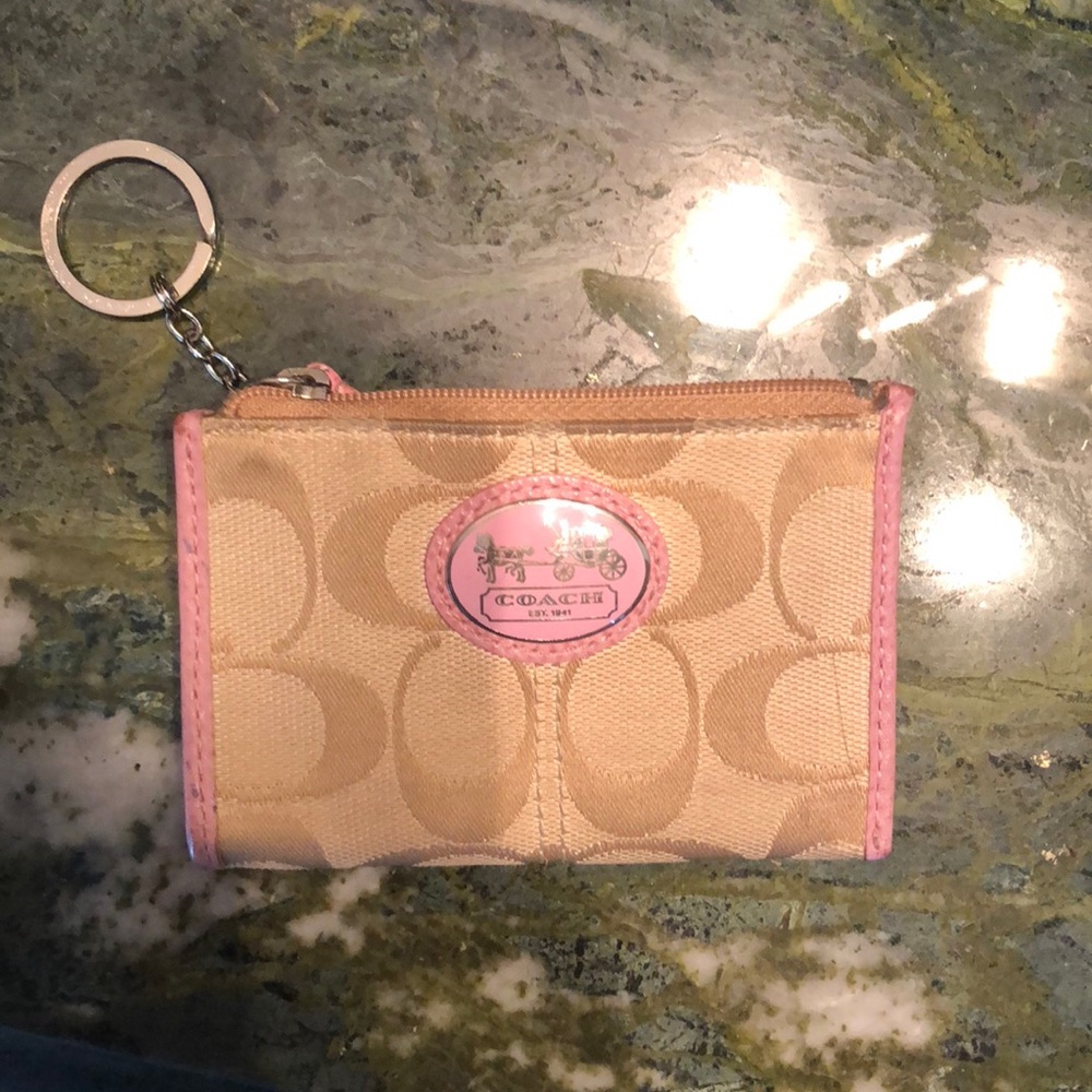 Coach Key Chain Wallet